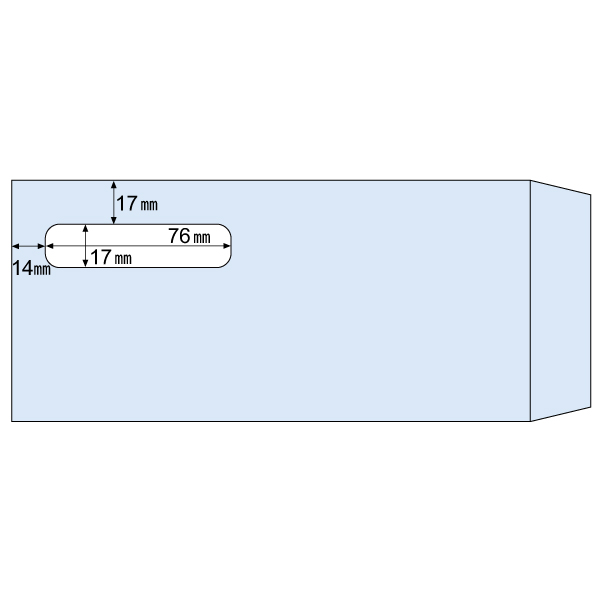 MF31 ヒサゴ 窓つき封筒 給与明細書用(GB1172専用) - ミモザ