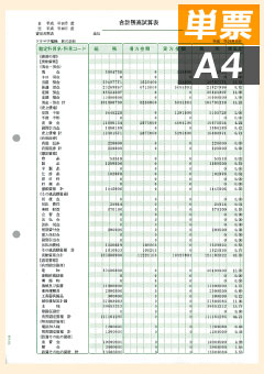 ソリマチ SR9481 合計残高試算表 500枚入り - ソリマチ認定販売店