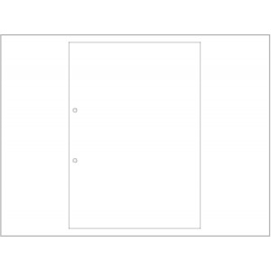 FSC2001Z ヒサゴ マルチプリンタ帳票FSC A4 白紙 2穴 - ミモザ