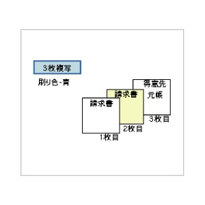 GB69 ヒサゴ 請求書 得意先元帳付 3P - ミモザ