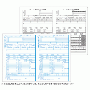 PA1133F PCA源泉徴収票 単票 令和4年用（100名入） - PCAサプライは